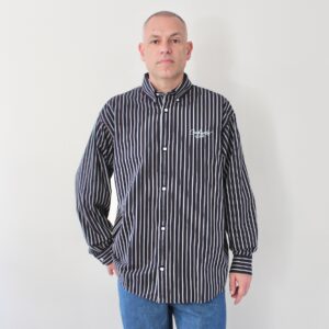 Carhartt Wip Palance Shirt Stripe Dark Navy