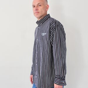Carhartt Wip Palance Shirt Stripe Dark Navy