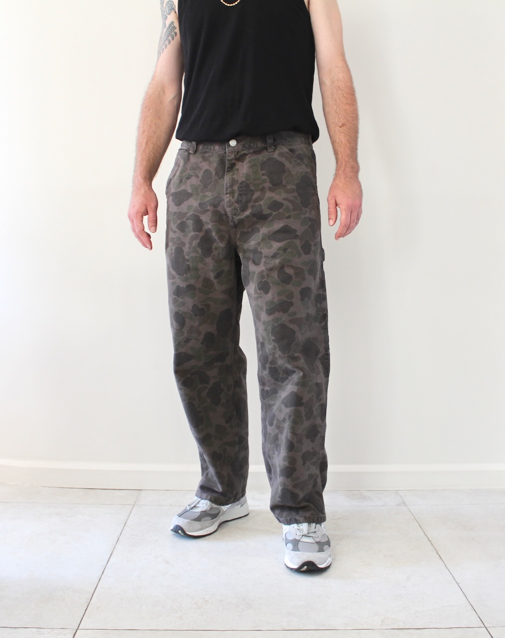 Carhartt Wip Duck Single Knee Pant Camo Duck