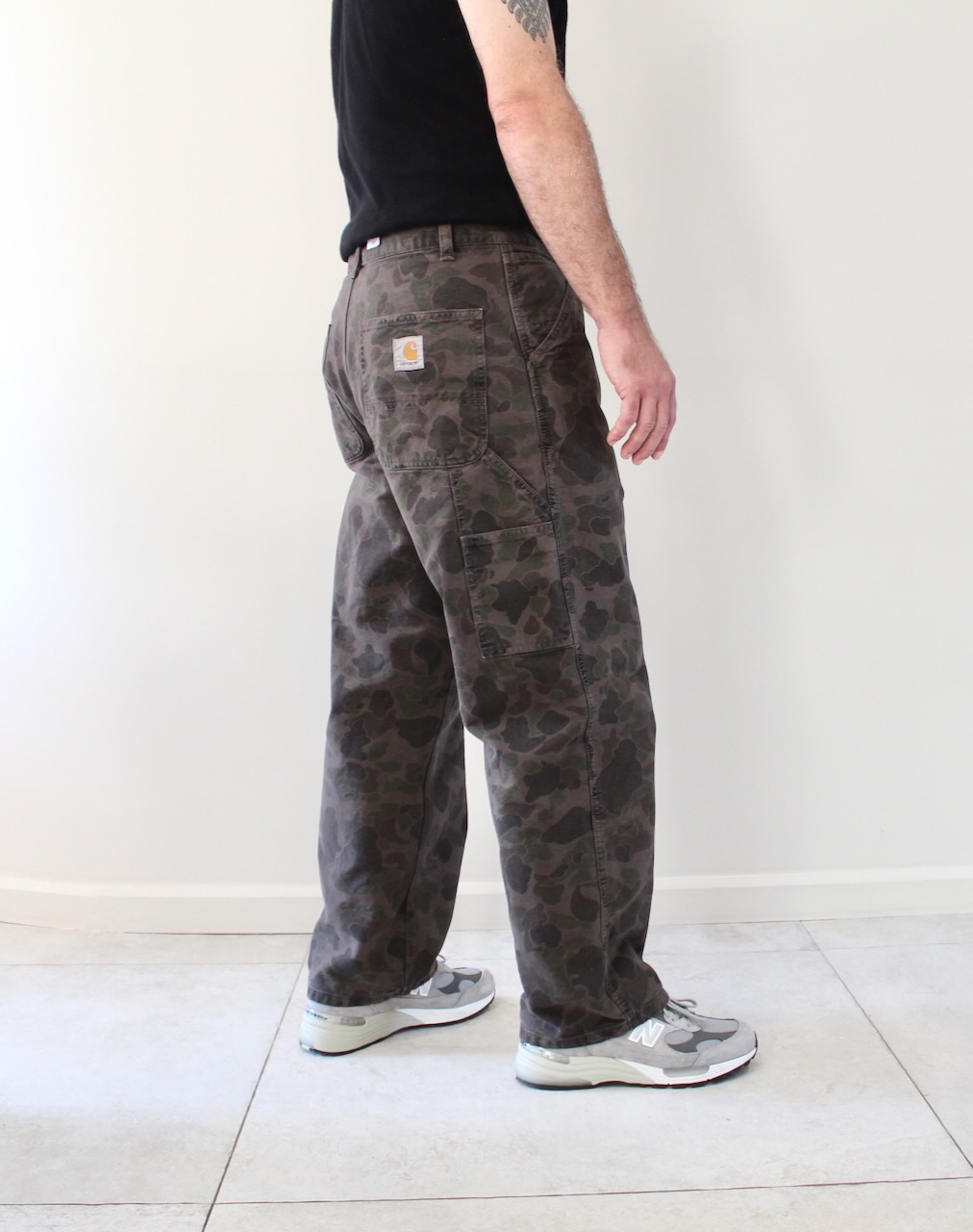 Carhartt Wip Duck Single Knee Pant Camo Duck