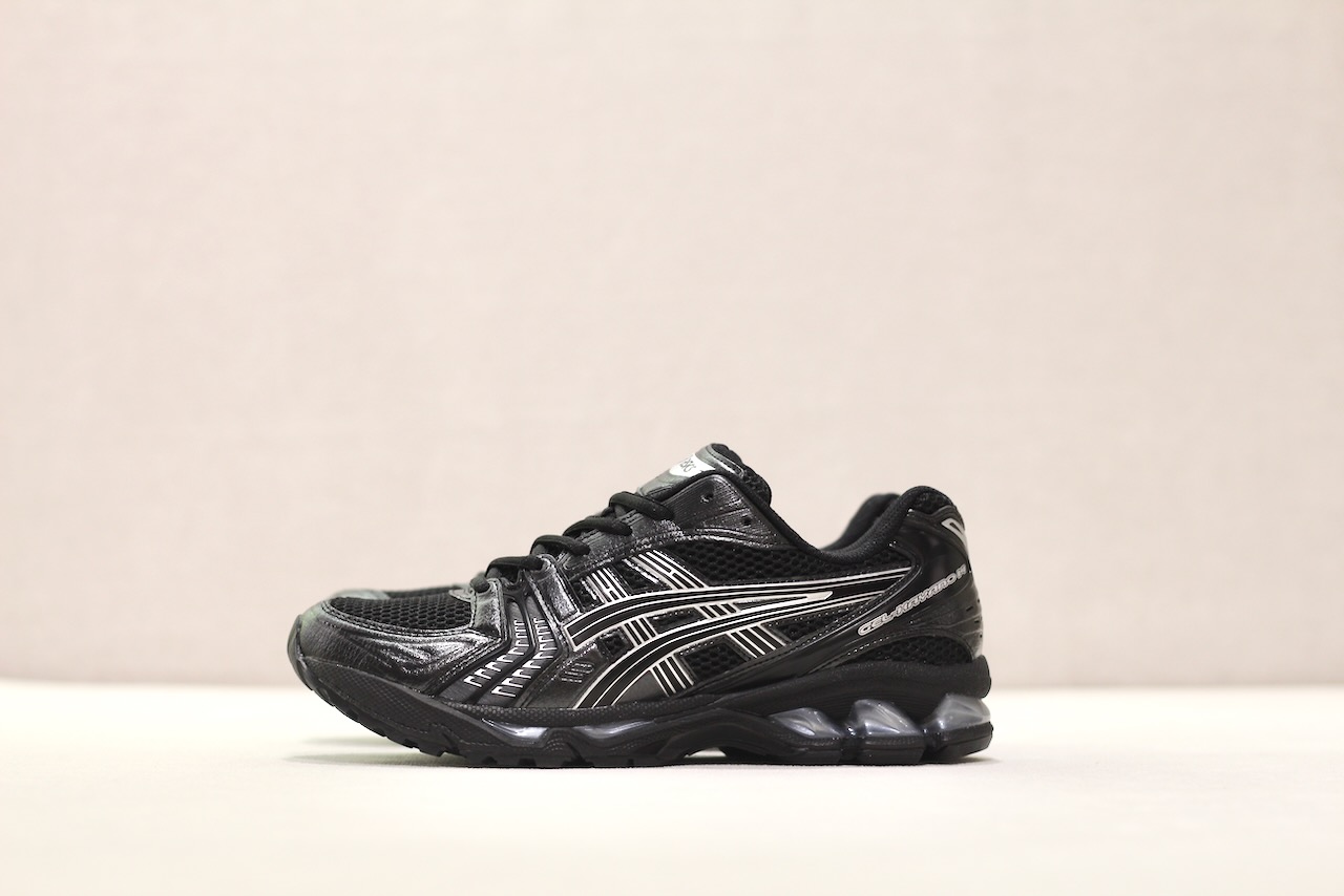 Asics Gel Kayano 14 Black Pure Silver