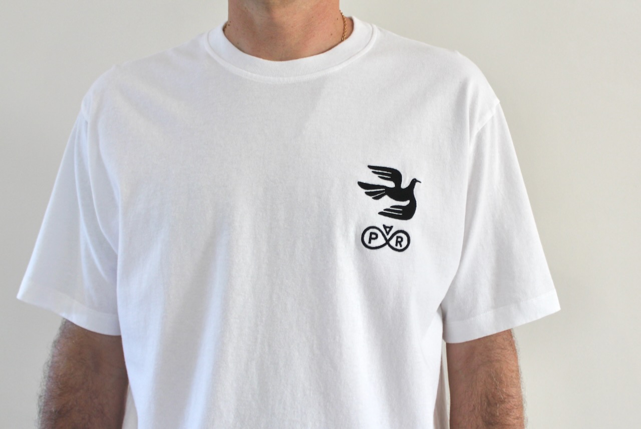 By Parra Infinite Bird Logo T-shirt White