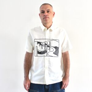 By Parra The Dunes short sleeve shirt Off White