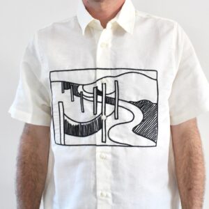 By Parra The Dunes short sleeve shirt Off White