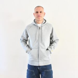 Carhartt Wip Hooded Chase Jacket Grey Gold