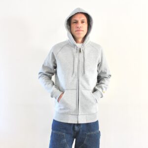 Carhartt Wip Hooded Chase Jacket Grey Gold