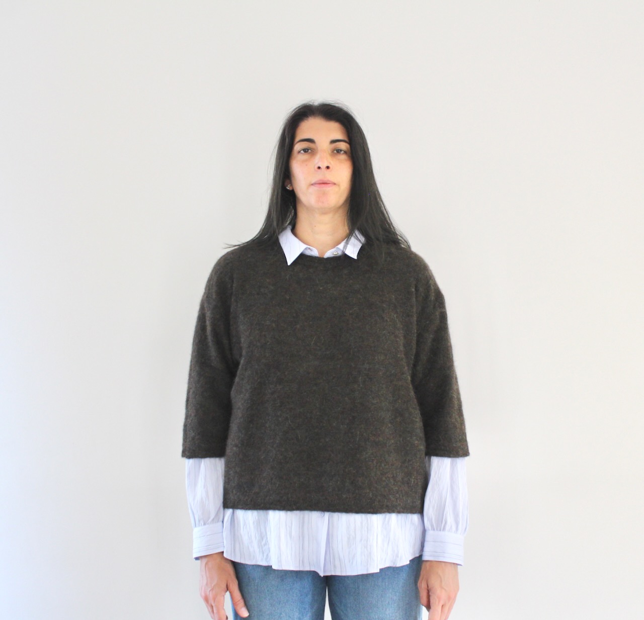 Sessun Pull London Lichen Mix