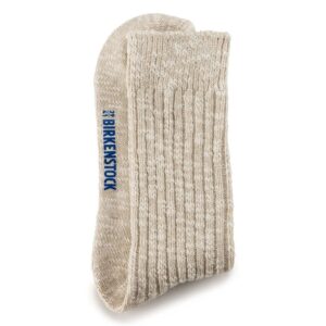 Birkenstock Chaussette Coton Flammé Beige