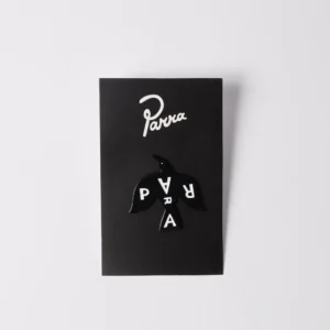 By Parra Crow Enamel pin black