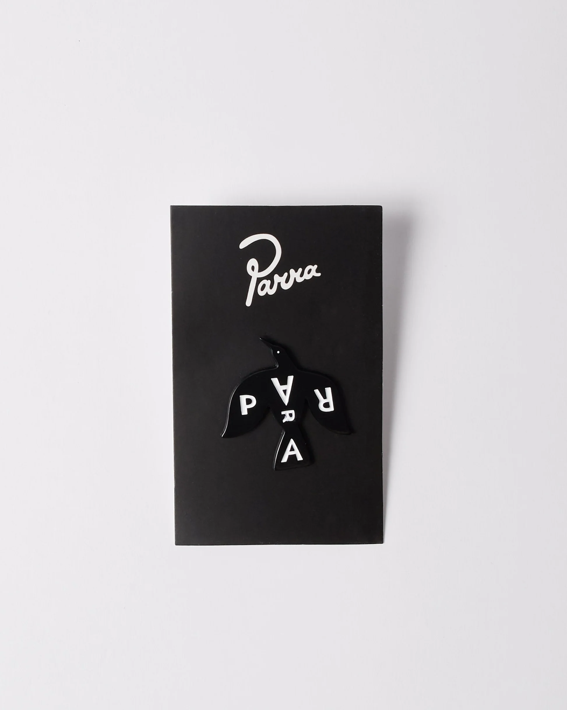 By Parra Crow Enamel pin black