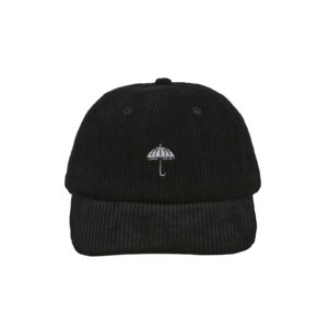 Hélas Classic Corduroy Cap Black
