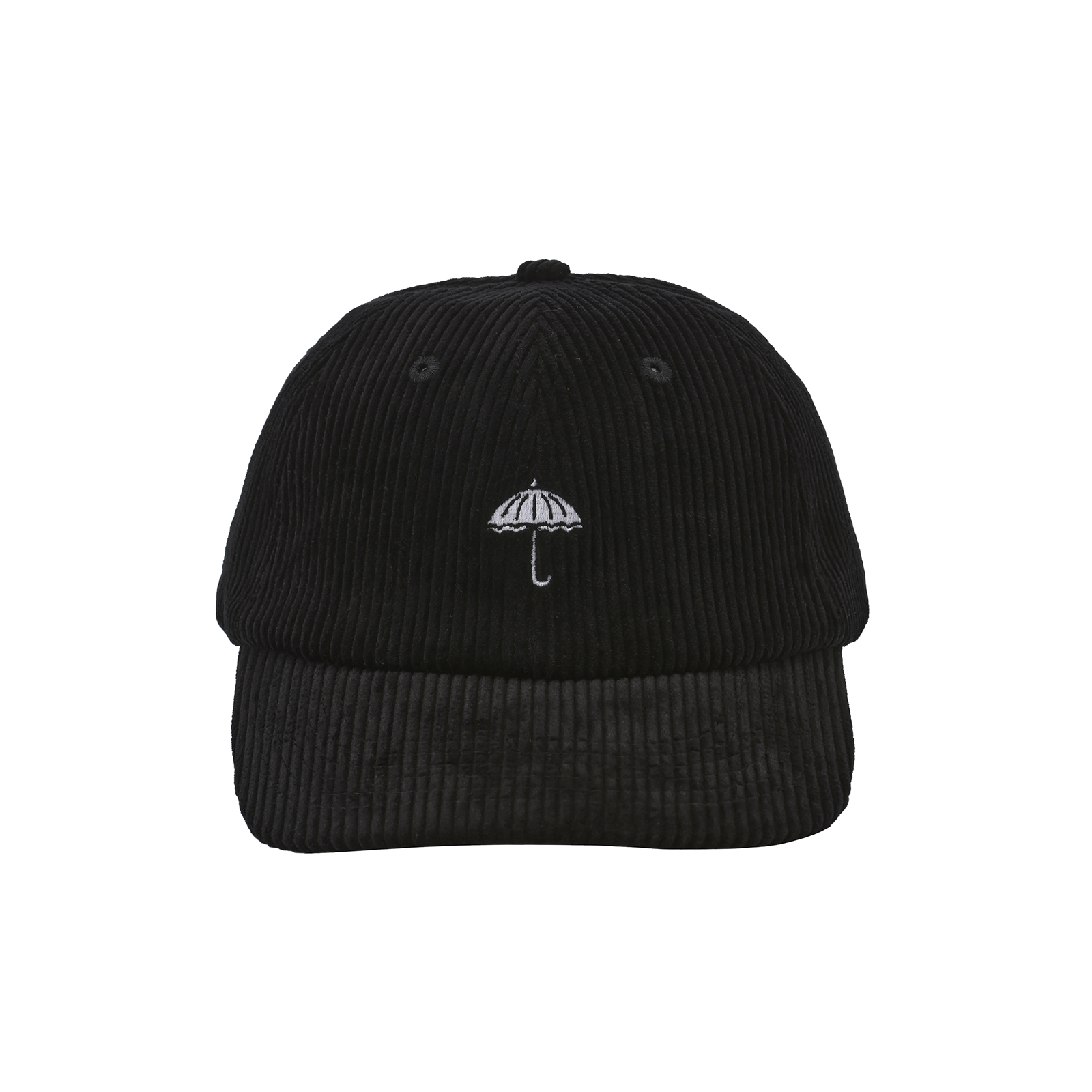 Hélas Classic Corduroy Cap Black