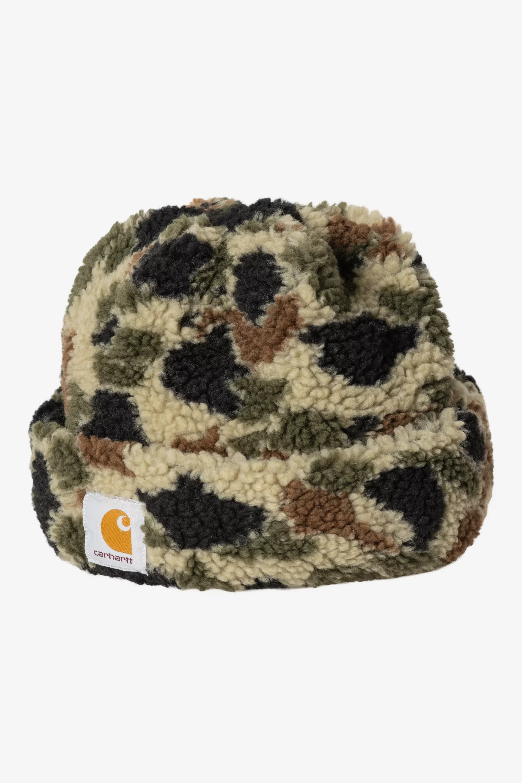 Carhartt Wip Prentis Beanie Camo Duck Jacquard Green