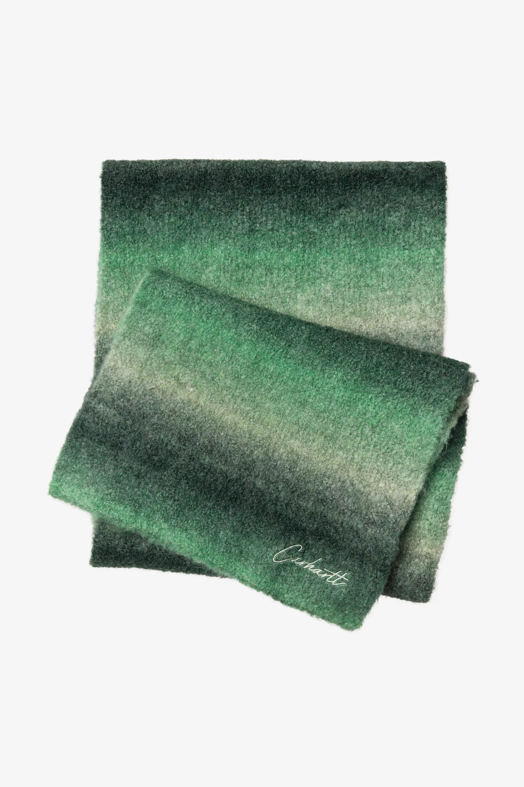 Carhartt Wip Tony Scarf Tony Stripe Jacquard Dark Fir Pale Olive