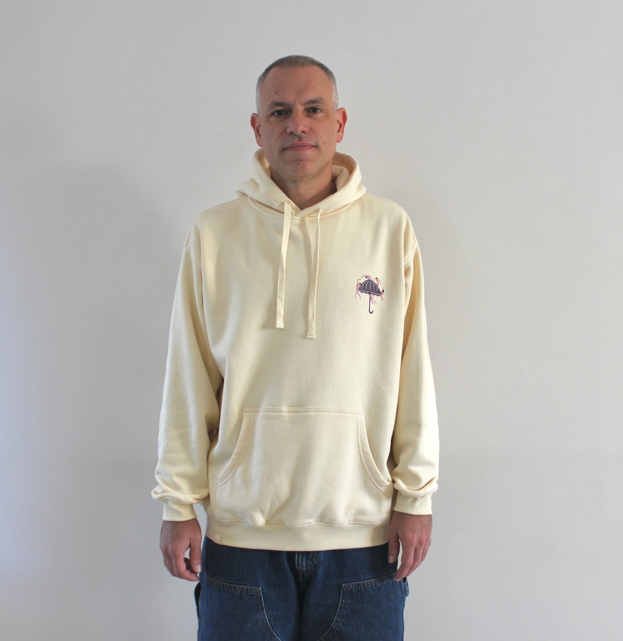 Hélas Dancing Hoodie Pastel Yellow