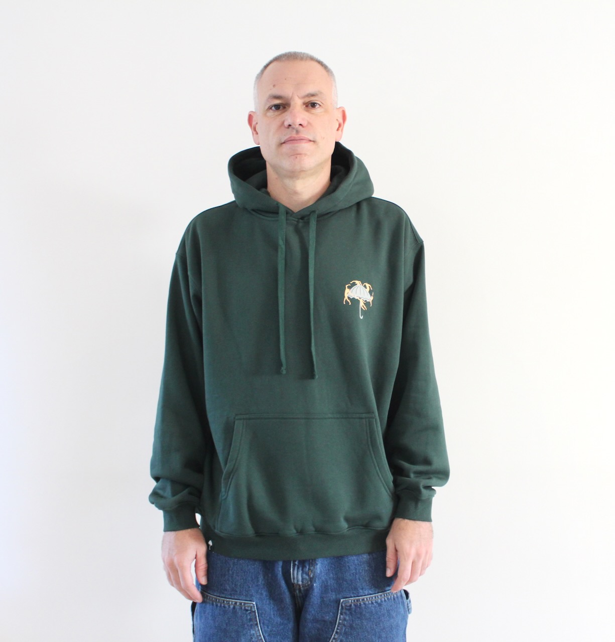 Hélas Dancing Hoodie Forest Green