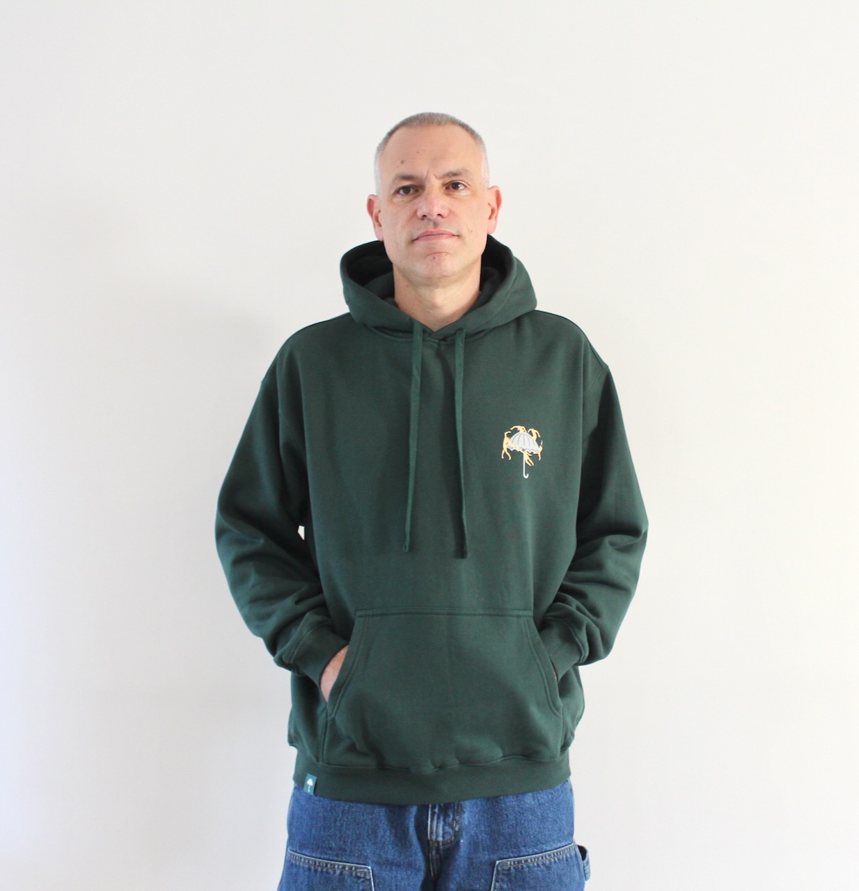 Hélas Dancing Hoodie Forest Green