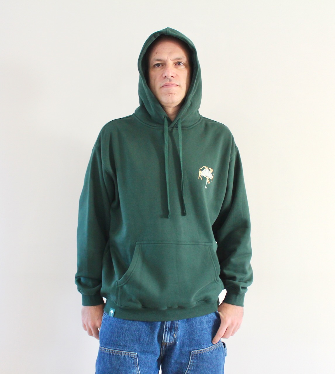 Hélas Dancing Hoodie Forest Green