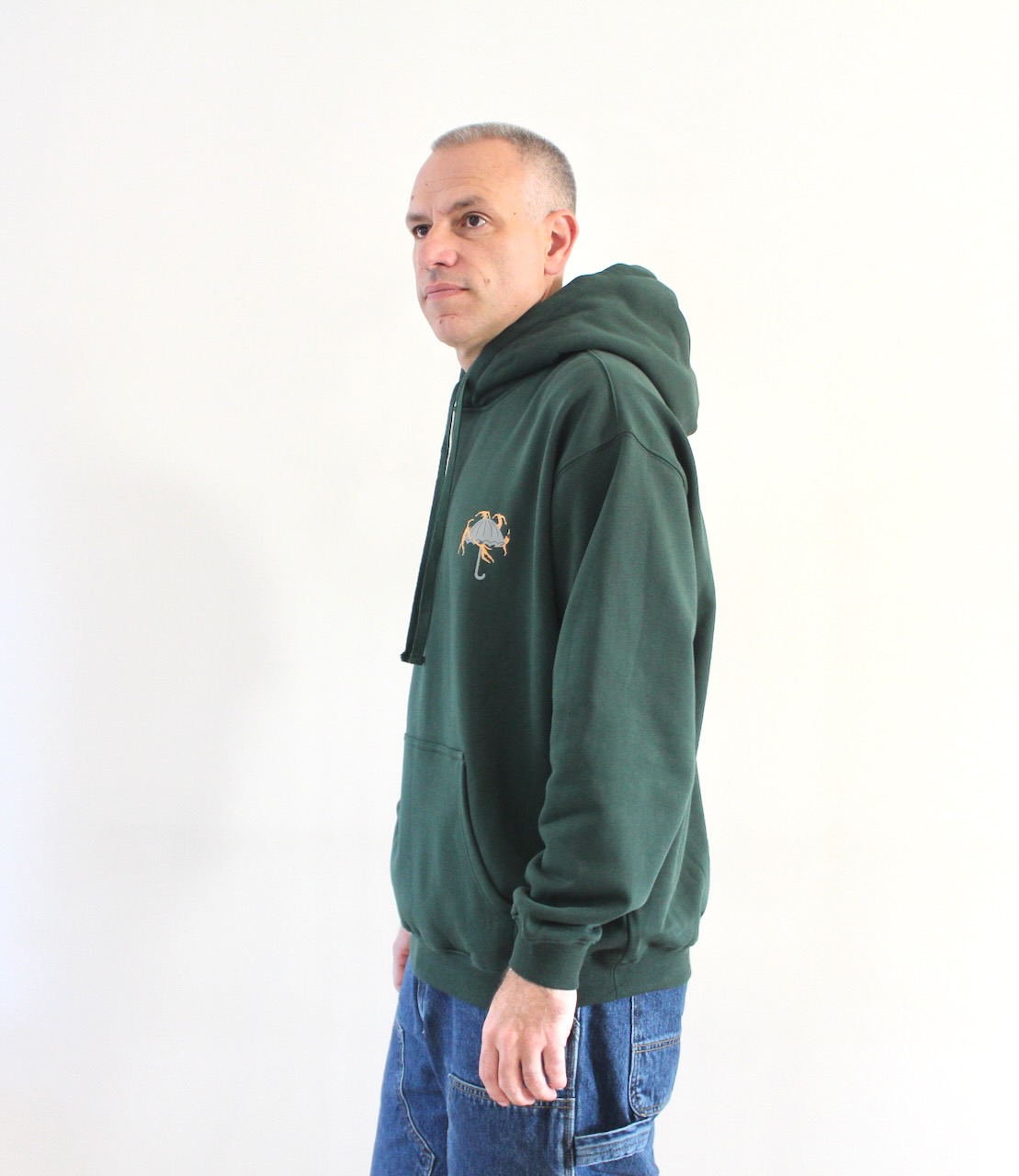 Hélas Dancing Hoodie Forest Green