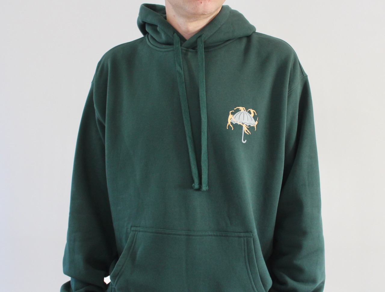 Hélas Dancing Hoodie Forest Green