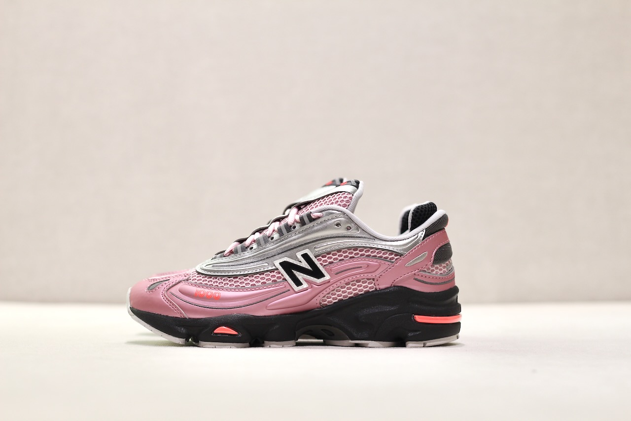 New Balance M 1000 U Pink Taffy Silver Metallic
