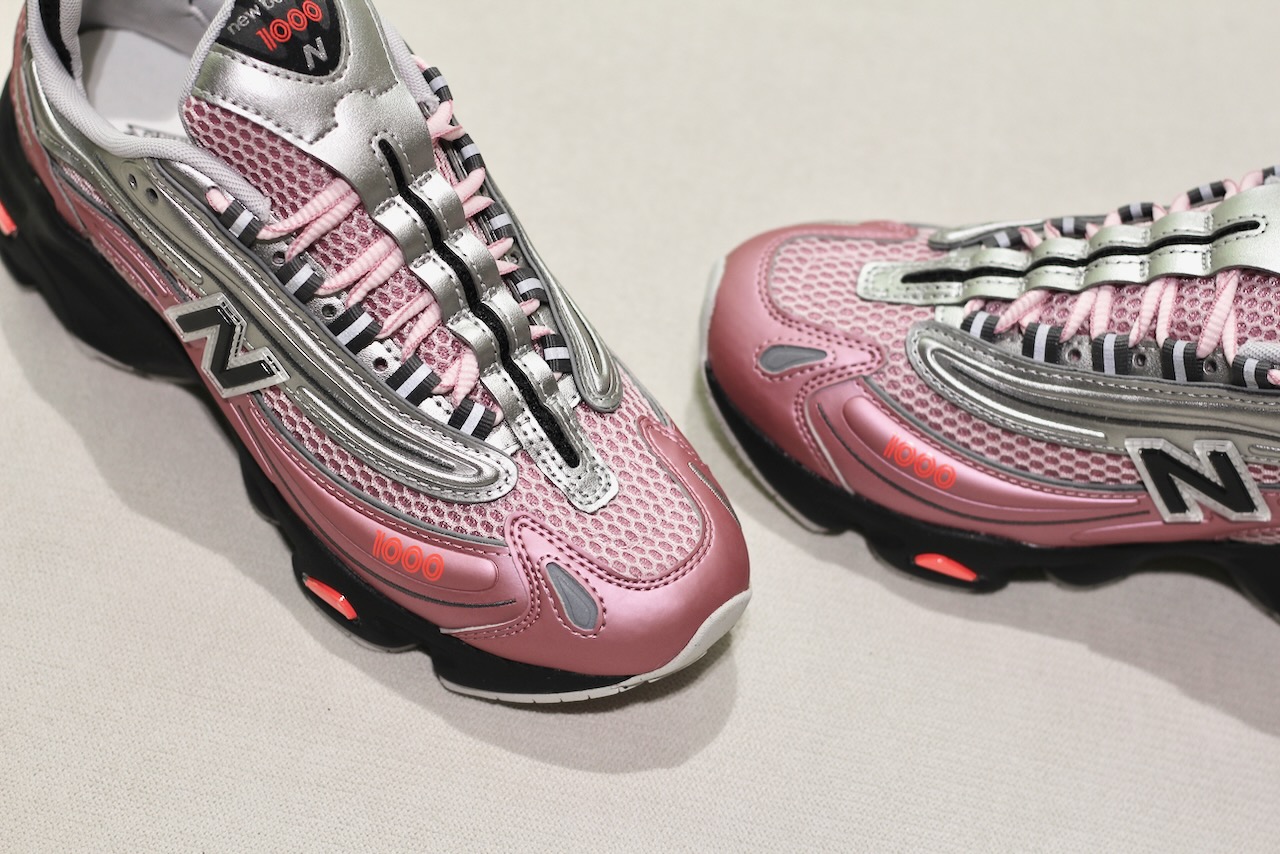 New Balance M 1000 U Pink Taffy Silver Metallic