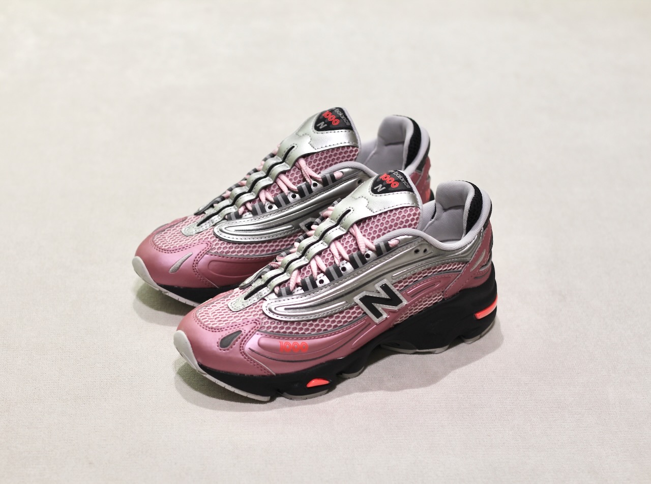 New Balance M 1000 U Pink Taffy Silver Metallic