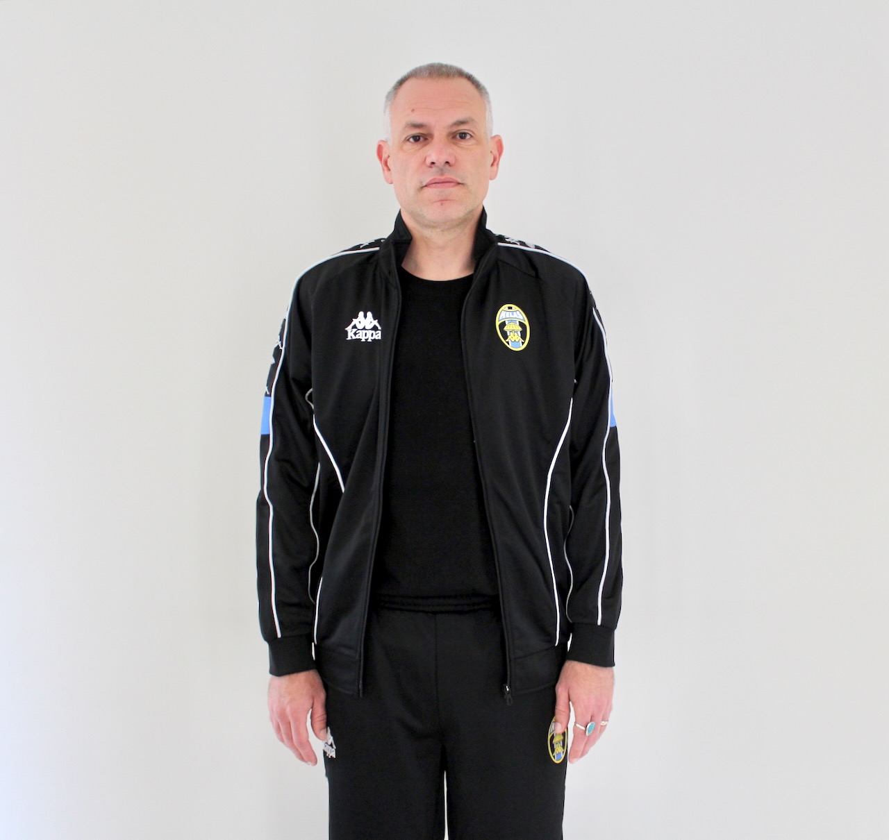 Hélas x Kappa Tracksuit Jacket Black