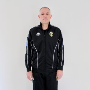 Hélas x Kappa Tracksuit Jacket Black