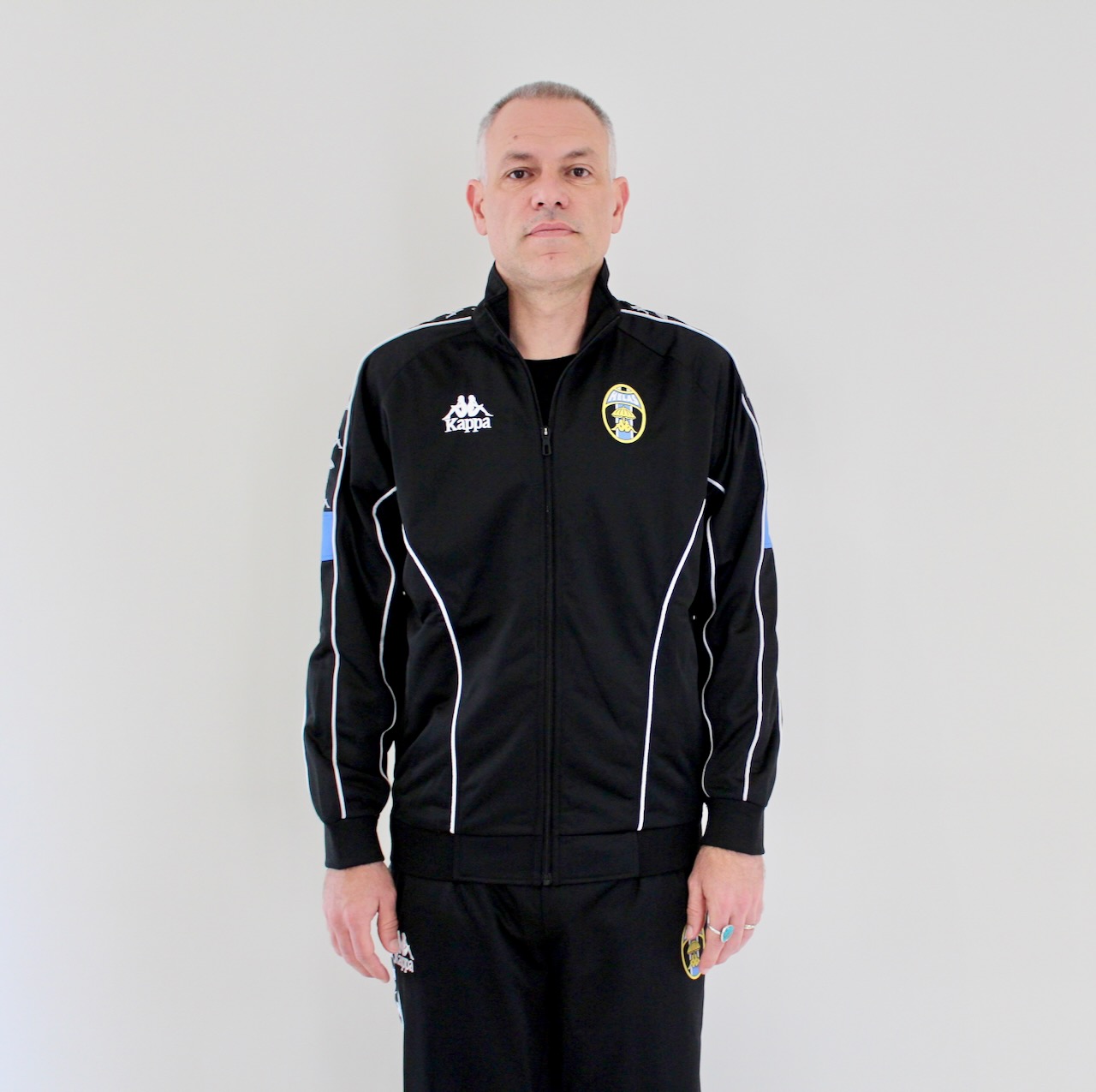 Hélas x Kappa Tracksuit Jacket Black