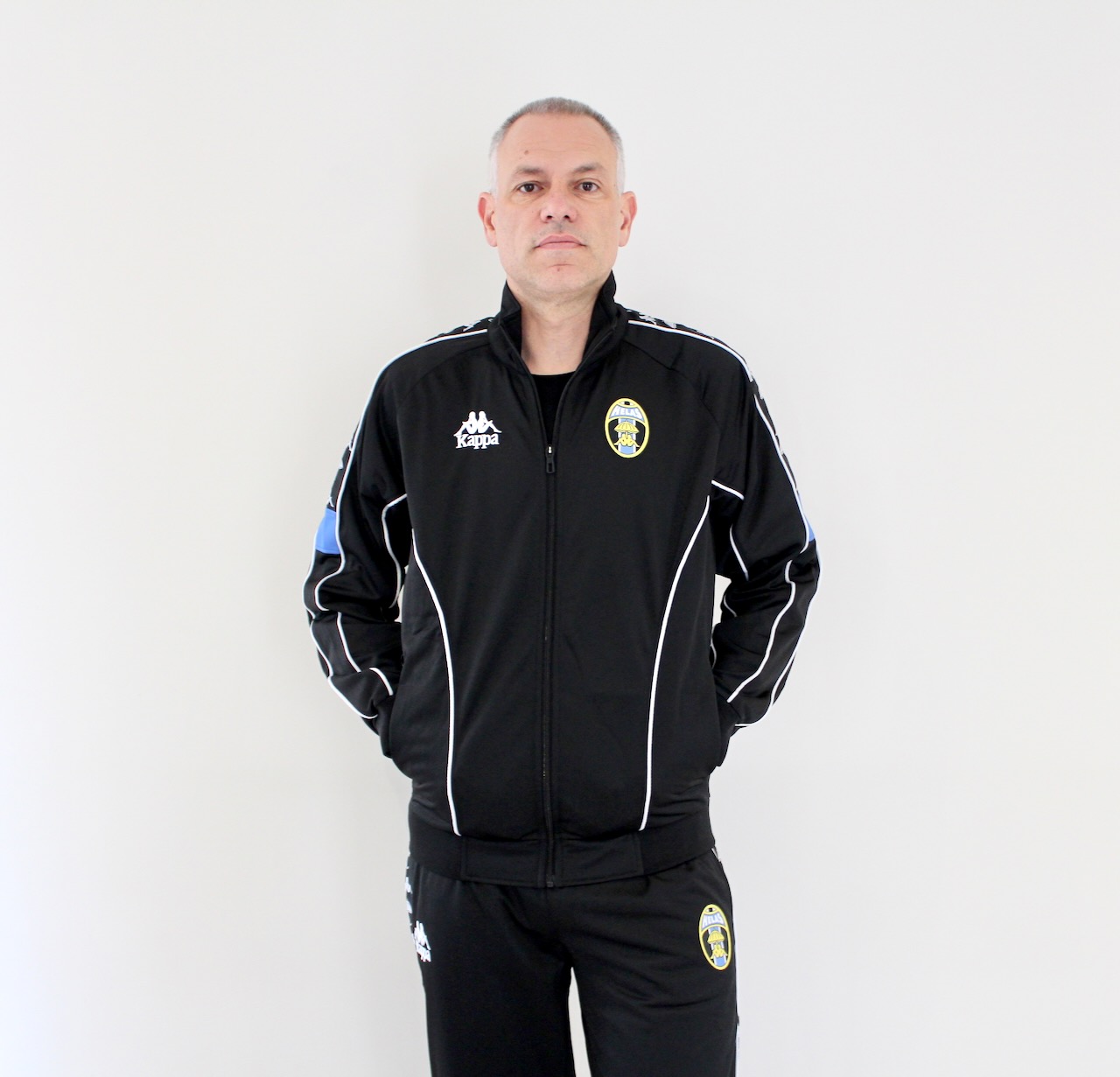 Hélas x Kappa Tracksuit Jacket Black
