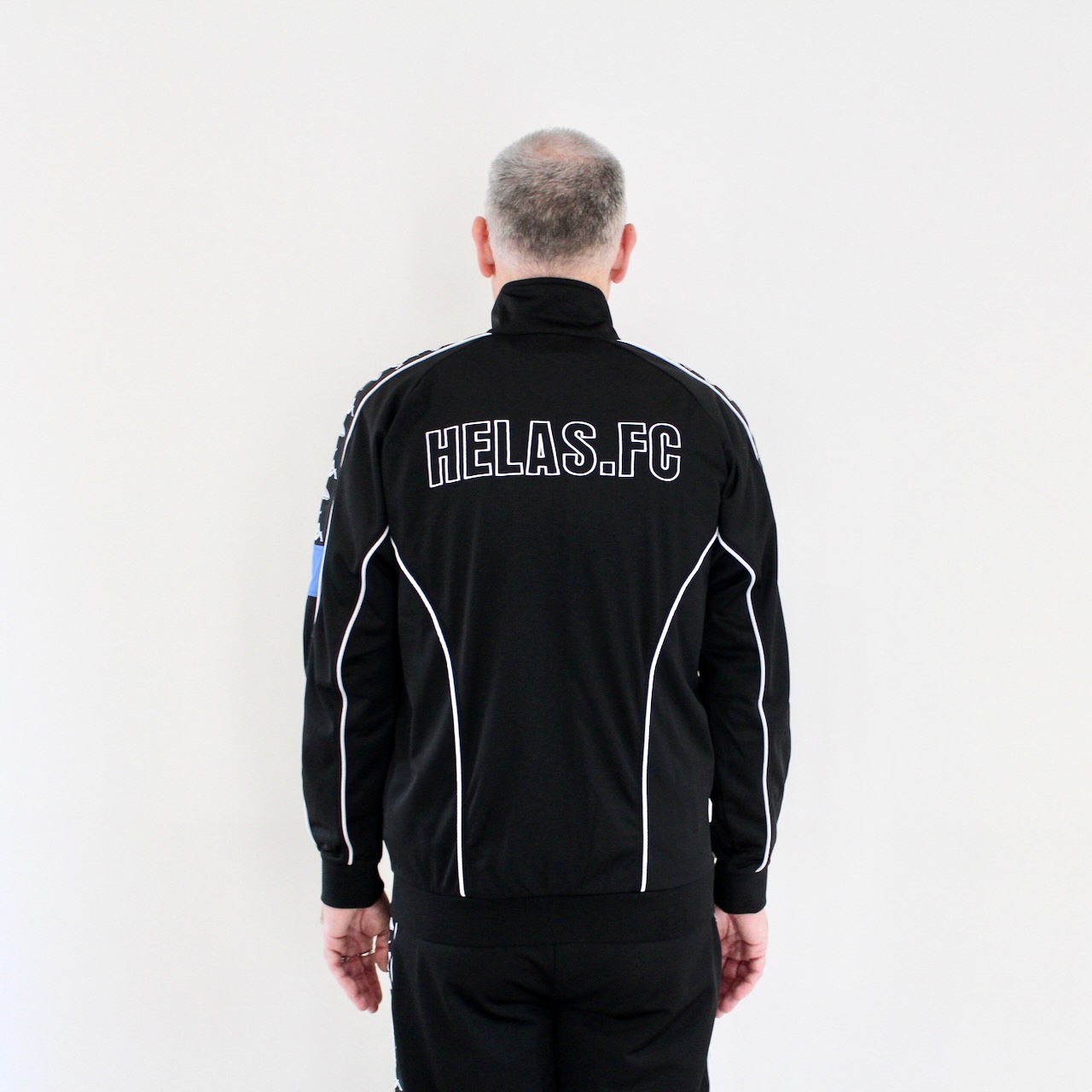 Hélas x Kappa Tracksuit Jacket Black