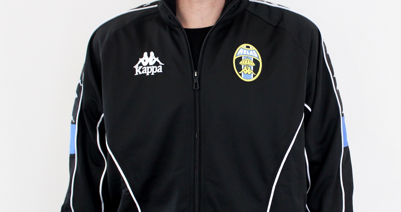 Hélas x Kappa Tracksuit Jacket Black