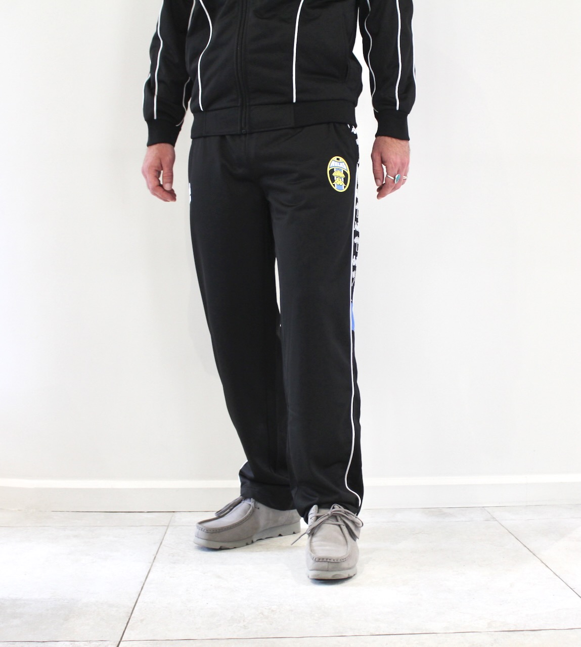 Hélas X Kappa Tracksuit Pants Black