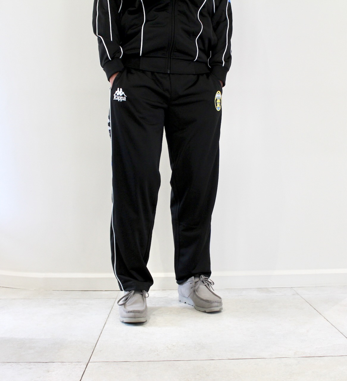 Hélas X Kappa Tracksuit Pants Black