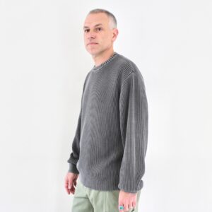 Gramicci Cotton Knit Sweater Grey