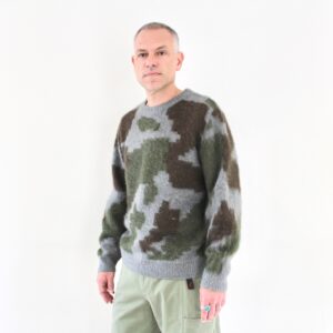 Gramicci Mohair Sweater Jungle Digi Camo