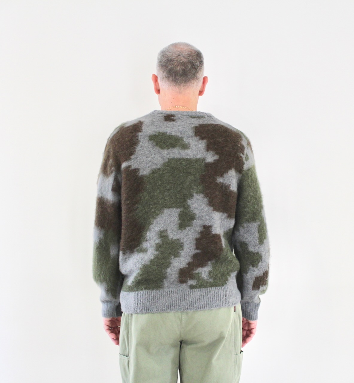 Gramicci Mohair Sweater Jungle Digi Camo