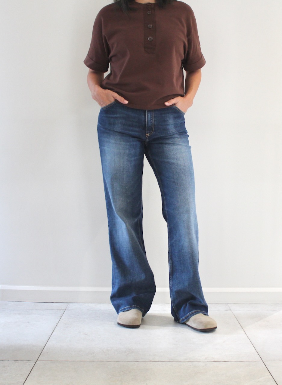 Sessun Vega Flared Denim Melody Blue