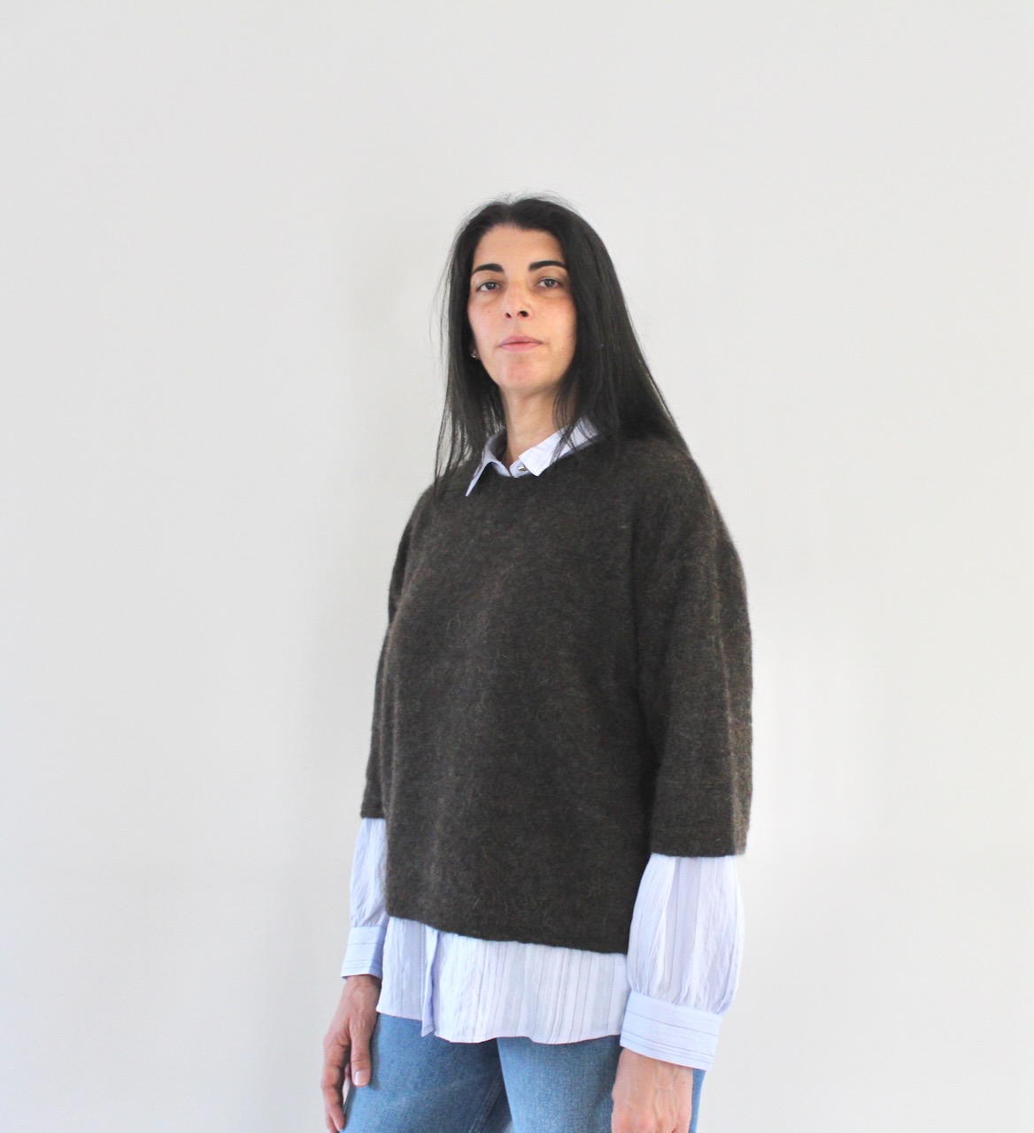 Sessun Pull London Lichen Mix