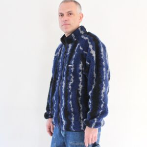 Gramicci Ripple Sherpa Jacket Navy Ripple