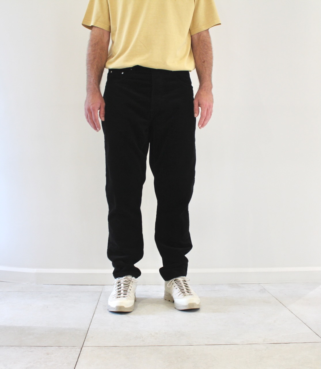 Newel Pant Corduroy Black