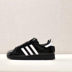 Superstar II Shiny Black Patent Leather