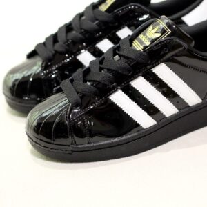 Superstar II Shiny Black Patent Leather