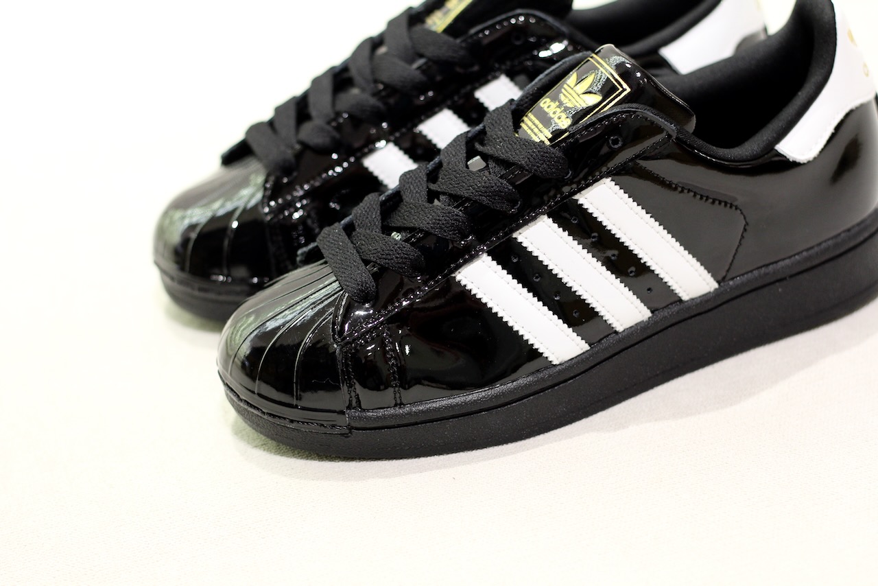Superstar II Shiny Black Patent Leather