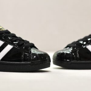 Superstar II Shiny Black Patent Leather