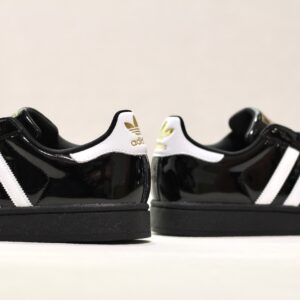 Superstar II Shiny Black Patent Leather