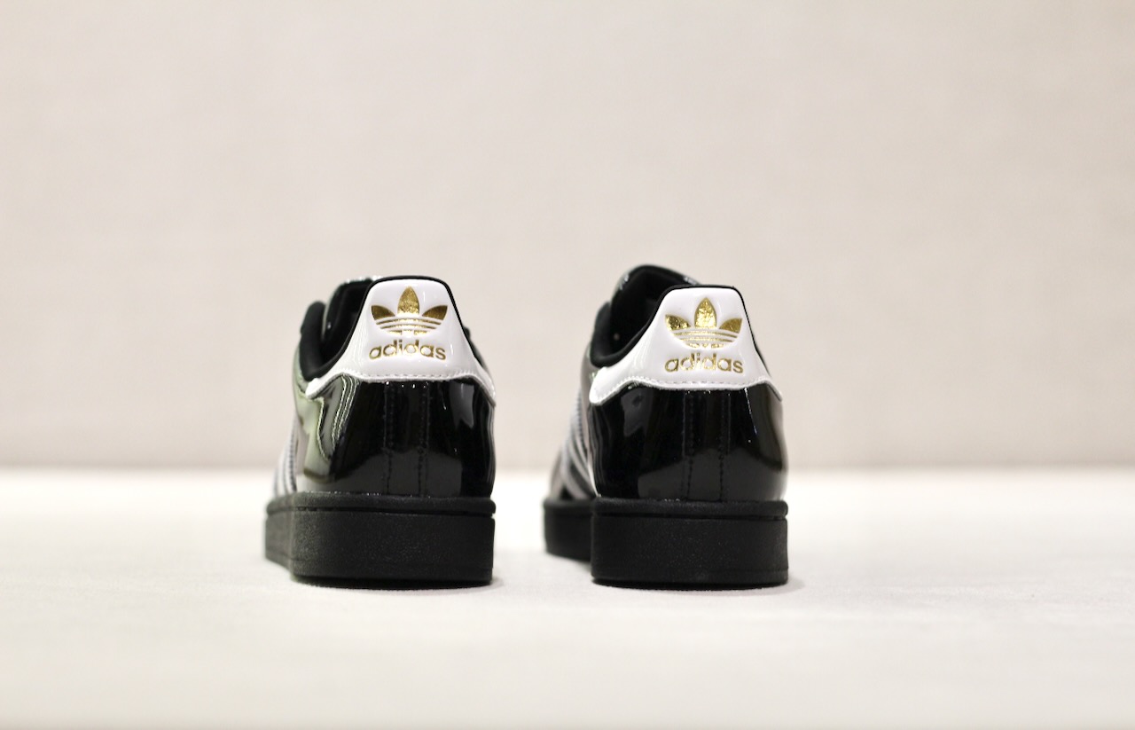 Superstar II Shiny Black Patent Leather