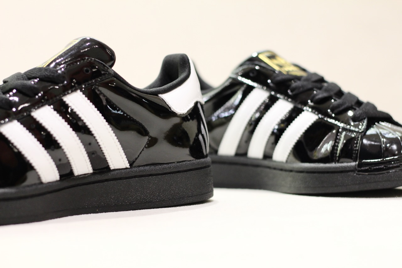 Superstar II Shiny Black Patent Leather