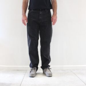 Aaron Pant Corduroy Black Dusky washed